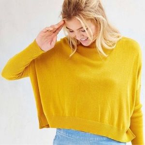 Urban Outfitters Silence + Noise Mustard Yellow Sweater